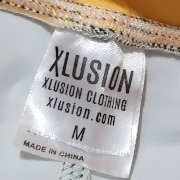 NWOT Women's Green Bay Packers Green and Gold Leggings Size Medium - Picture 4 of 14